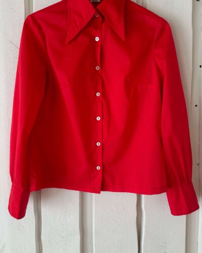 60s classic red shirt