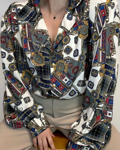 Elegant & classy handmade blouse