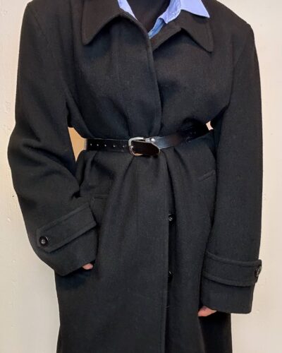 Classic old money masculine woolen coat