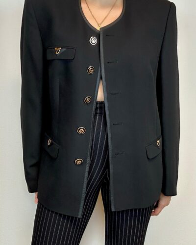 Elegant business jacket with space buttons