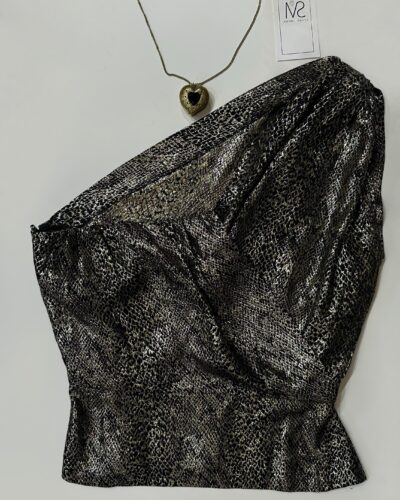 1970s Yves Saint Laurent silk pleated blouse