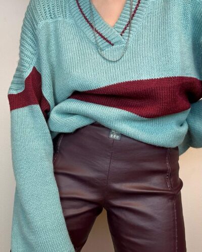 Boyfriend oversized millennium sweater