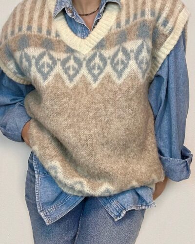 Icelandic woolen vest