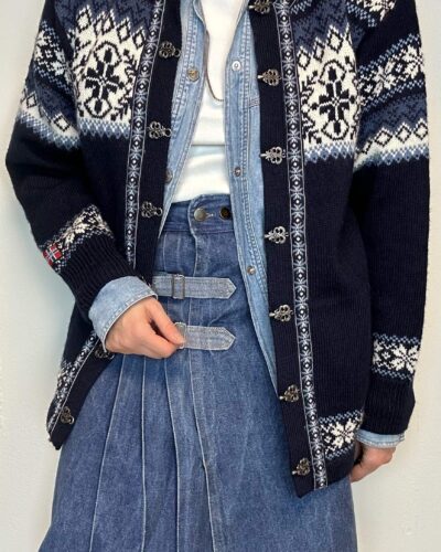 Norwegian national woolen cardigan