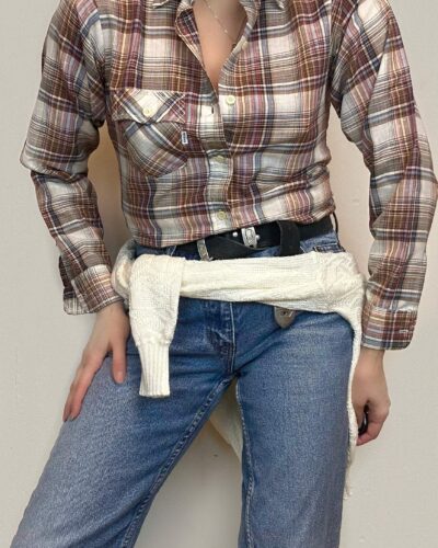 Levi's cowboy check shirt