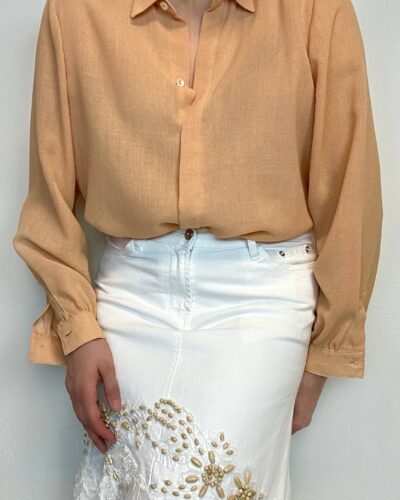 Peach parfait blouse