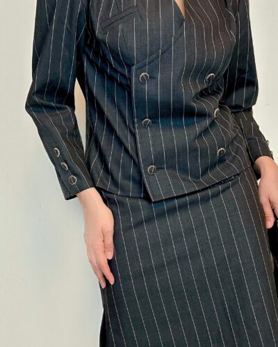 Striped summer office light set
