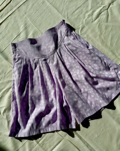 Lilac high waist shorts
