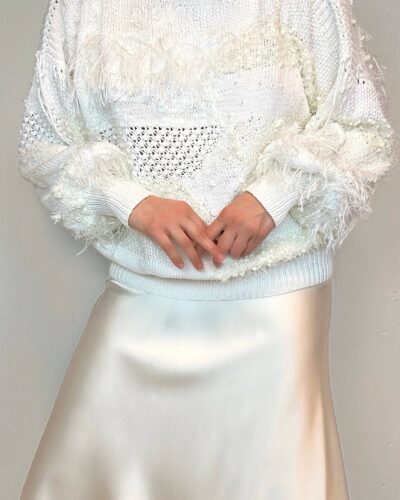 Snow queen statement cotton sweater