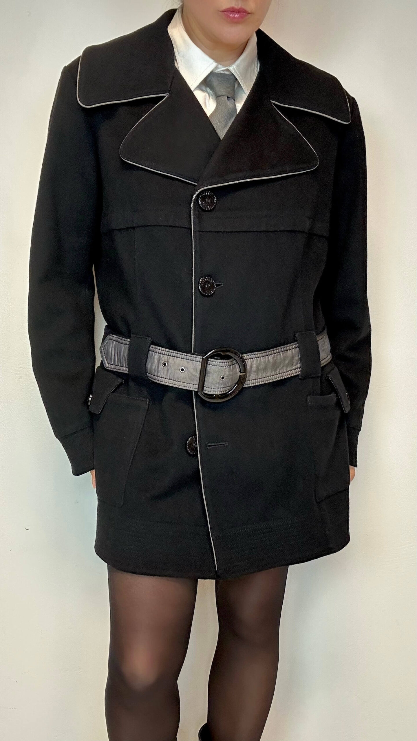 TRUSSARDI woolen coat