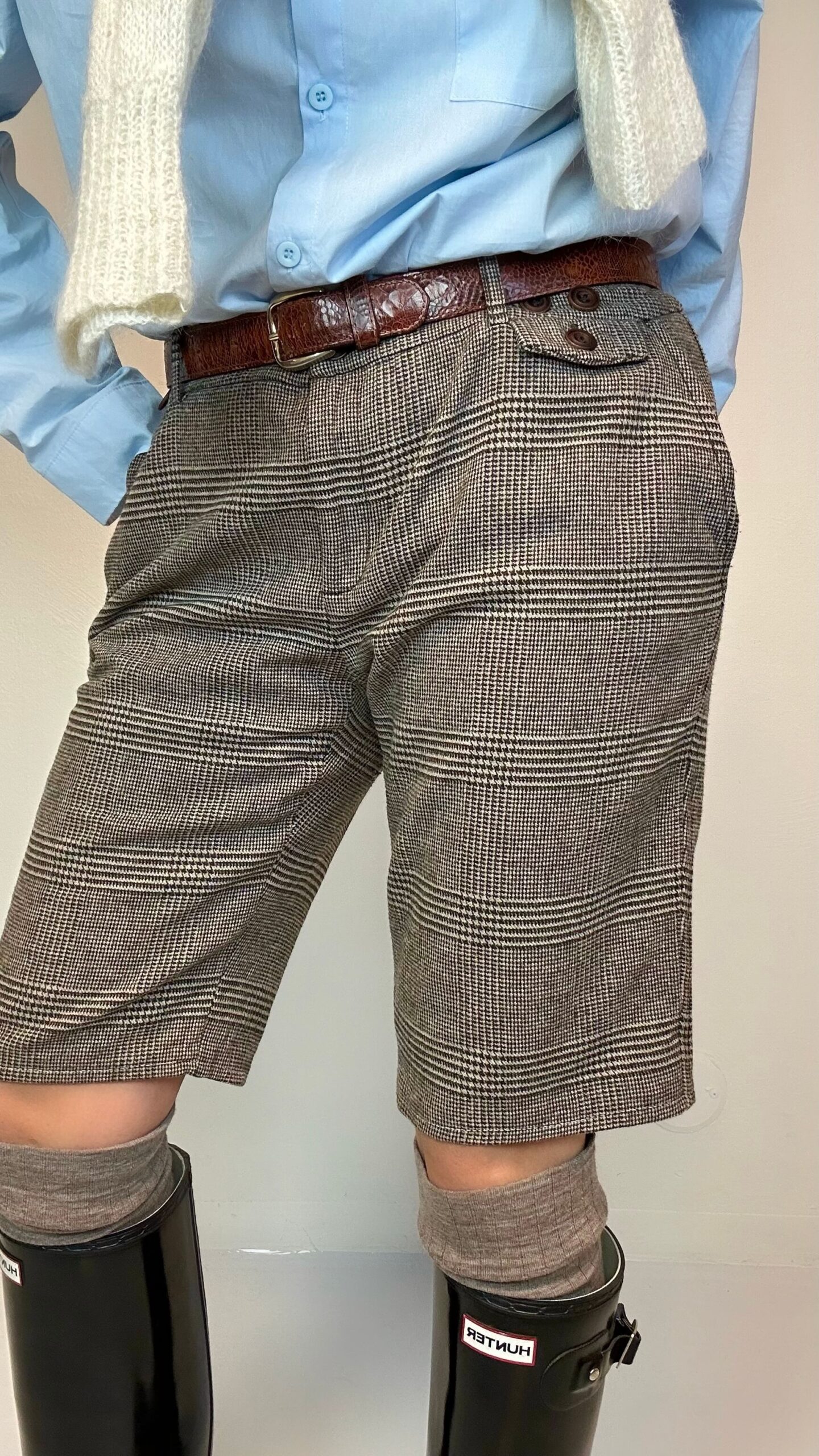 MAX MARA woolen bermuda shorts