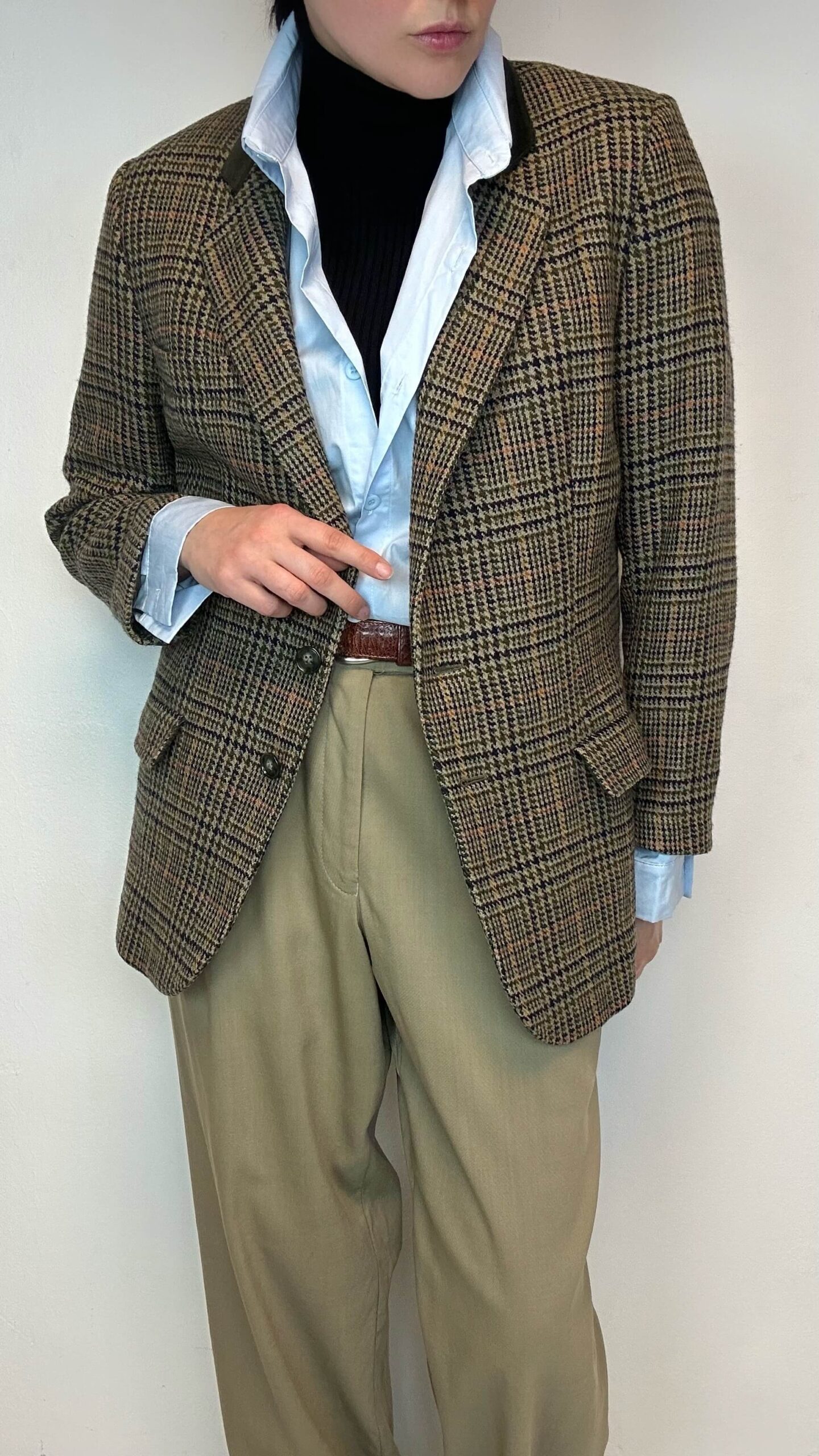 ETRO Milano old money houndstooth blazer