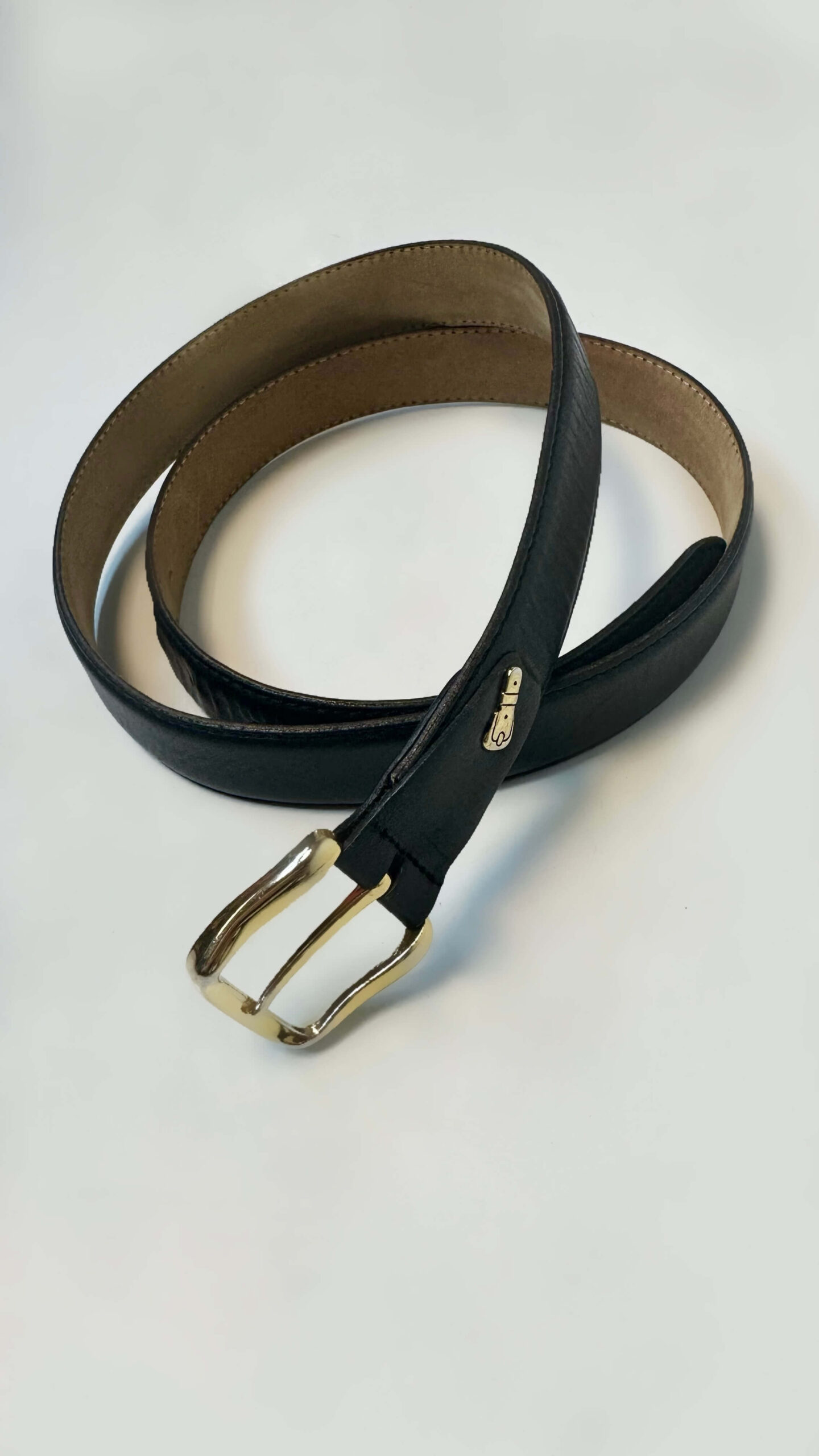 Italian classic leather belt