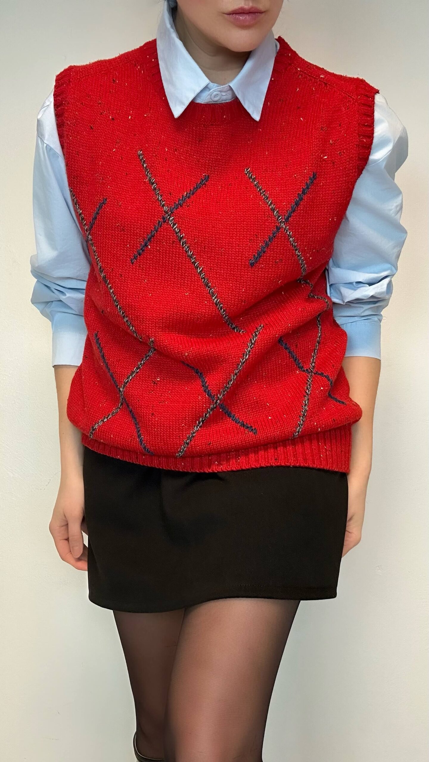 PIERRE CARDIN wool blend vest